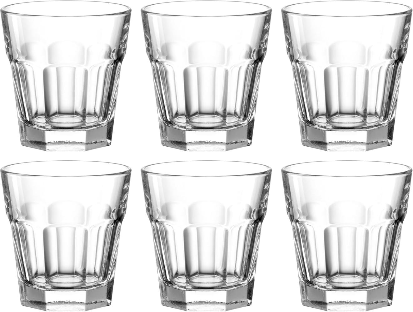 Leonardo ROCK Whiskyglas 265 ml 6er Set Bild 1