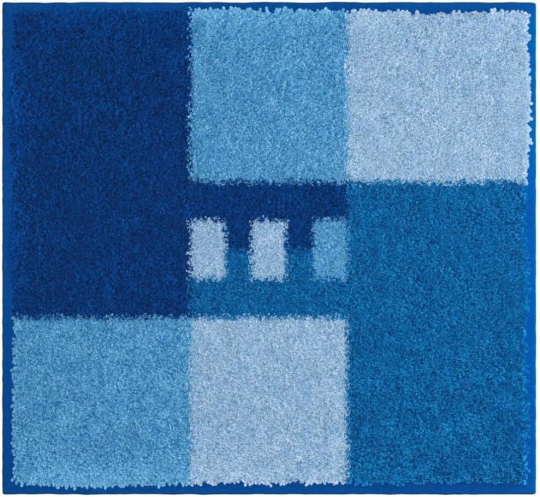 GRUND MERKUR Badematte 60 x 50 cm Blau Bild 1