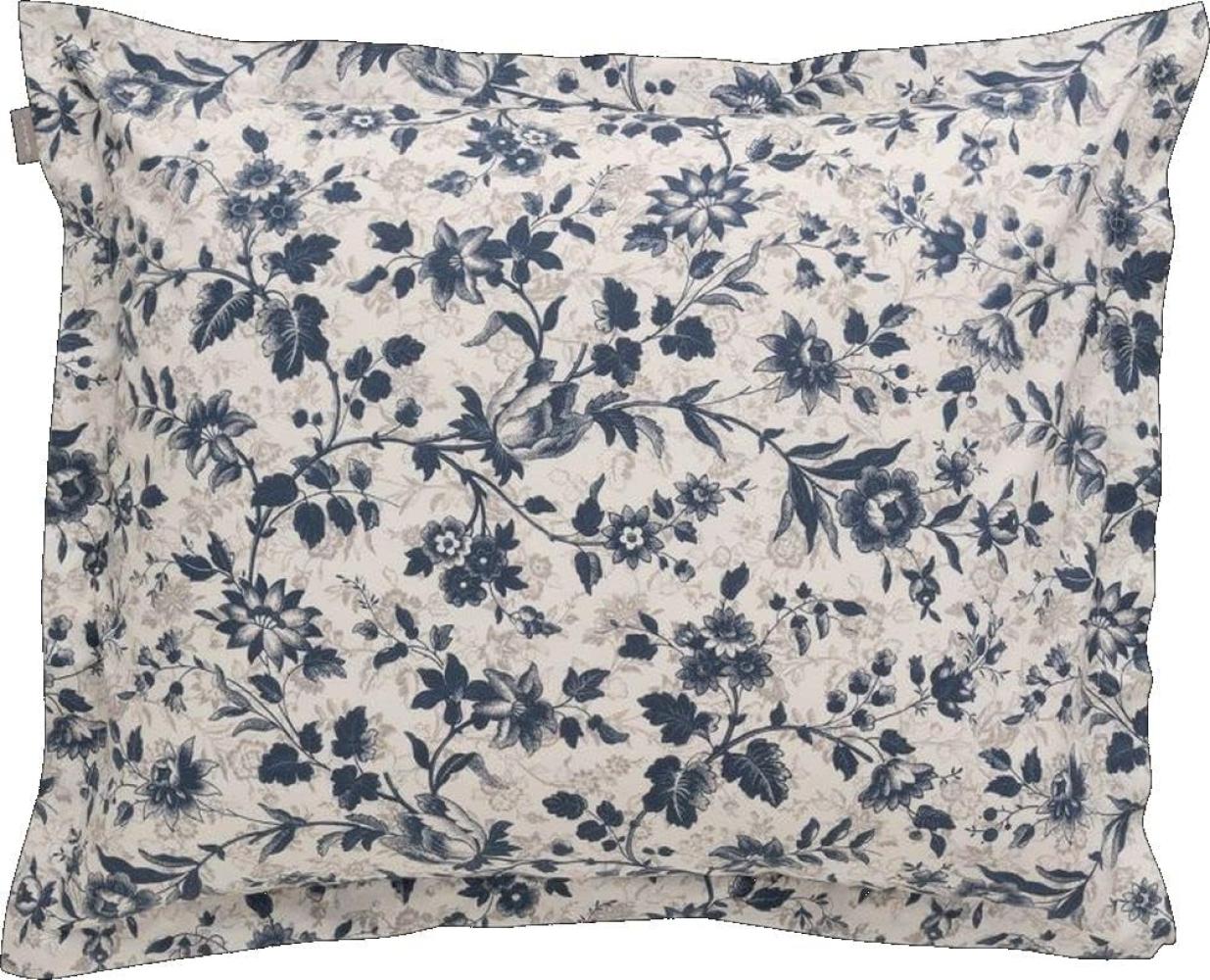 GANT Bettdeckenbezug Bettwäsche Floral Silver Sand 135 x 200 cm Bild 1