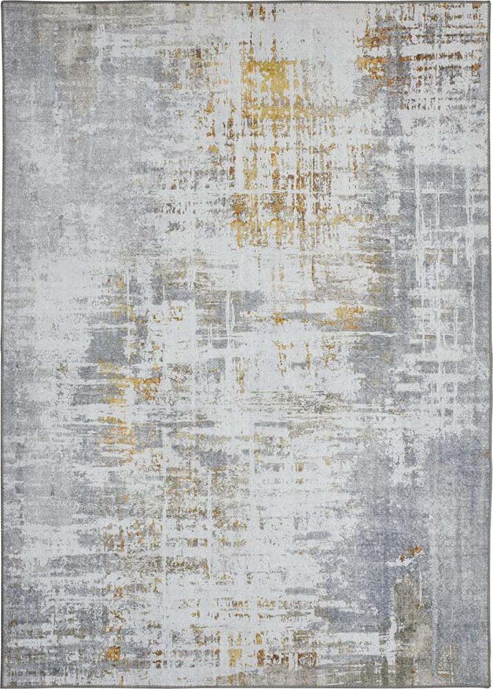 LUXOR Living Teppich Punto creme-senfgelb, 120 x 170 cm Bild 1