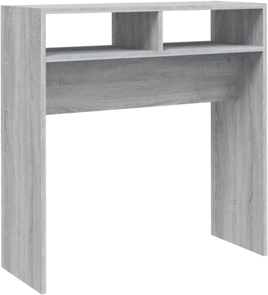 Konsolentisch Grau Sonoma 78x30x80 cm Holzwerkstoff Bild 1