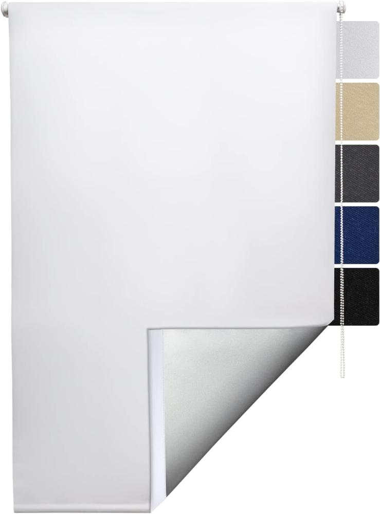 Sol Royal Thermorollo SolReflect T42 für Fenster & Türen Weiß, 160x95x3. 1 cm Bild 1