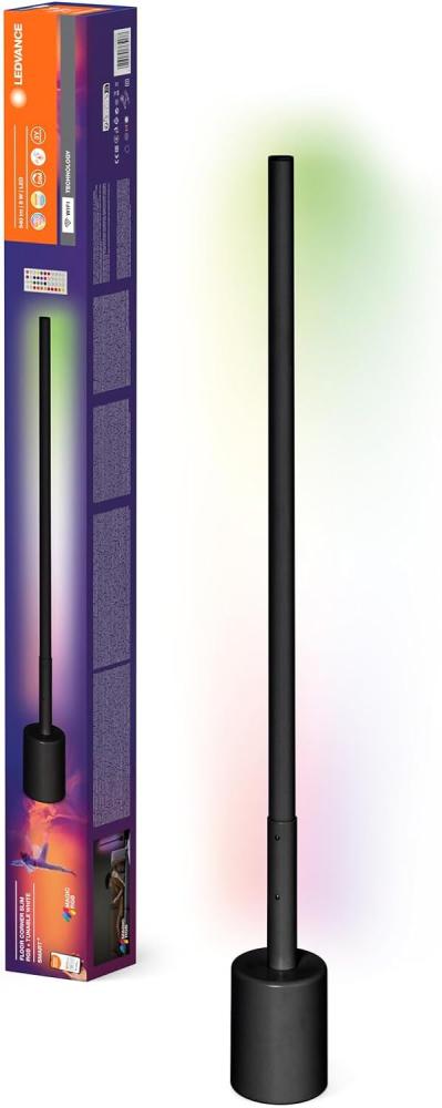 LEDVANCE SMART WIFI FLOOR CORNER SLIM WITH REMOTE CONTROL Black SLIM RGB + TW + RC Bild 1