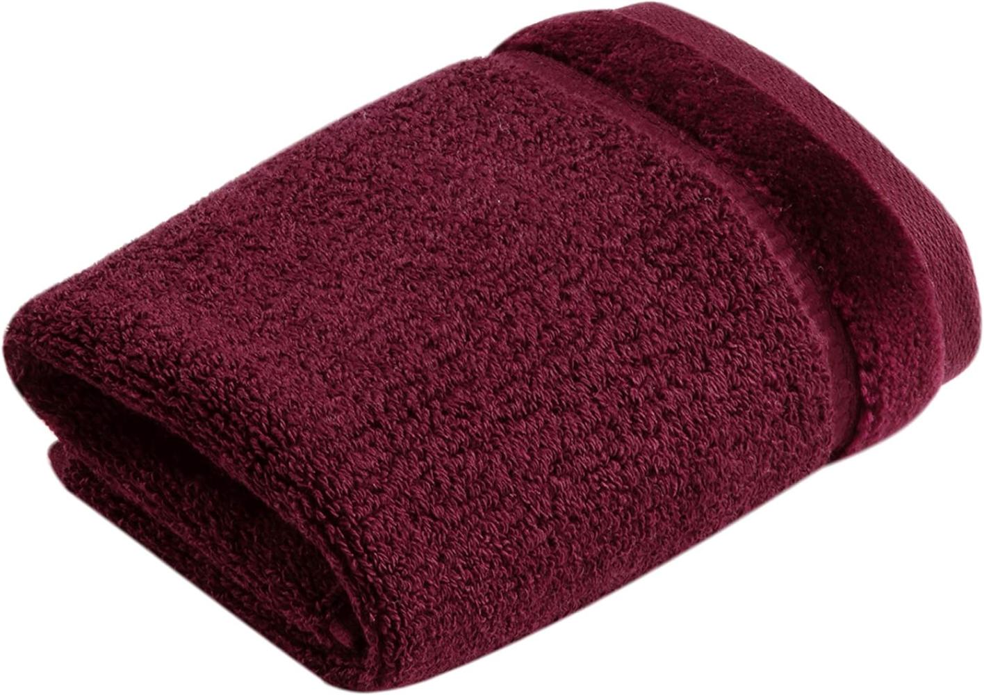 Vossen Baumwolle Handtücher Pure | Seiftuch 30x30 cm | berry Bild 1