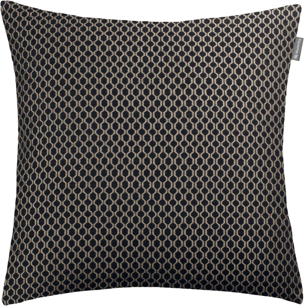 Musterring Kissenhülle Honeycomb 45 x 45 cm schwarz ohne Füllung Bild 1