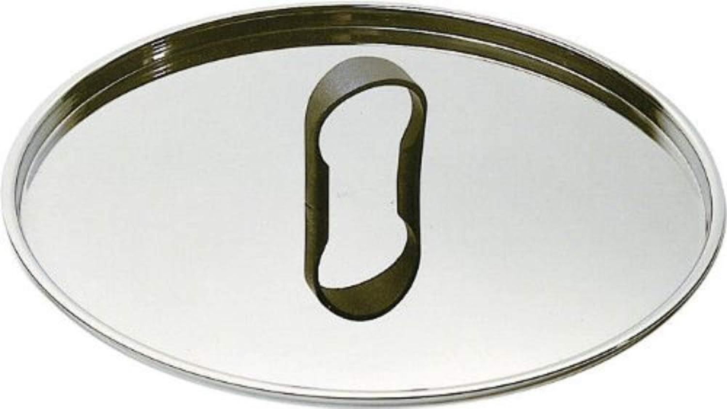 Alessi LA Cintura di Orione“ Deckel aus Edelstahl 18-10 glänzend poliert 14,0cm, 14 cm Bild 1