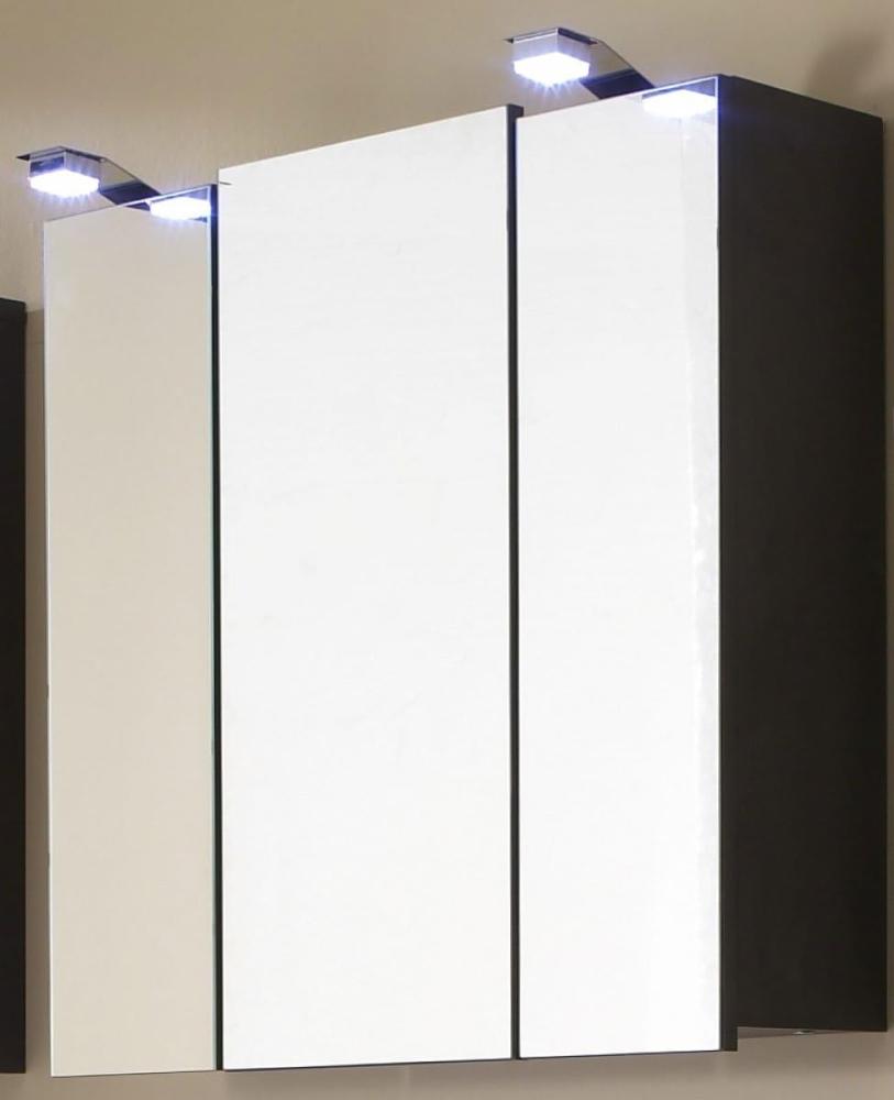 Posseik Spiegelschrank Badezimmerschrank 17x70x62cm Bild 1