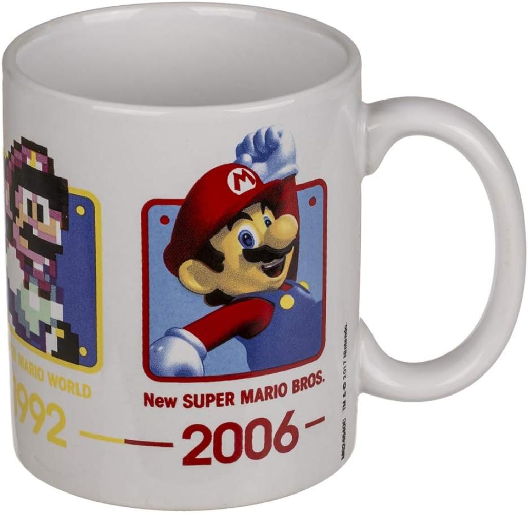 Out of the blue 78,8328 eramik-Becher, Super Mario, für ca. 325 ml, H: 10 cm, Keramik Bild 1