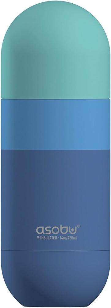 Asobu 'Orb' Trinkflaschen, Edelstahl, pastel blau, 460 ml Bild 1