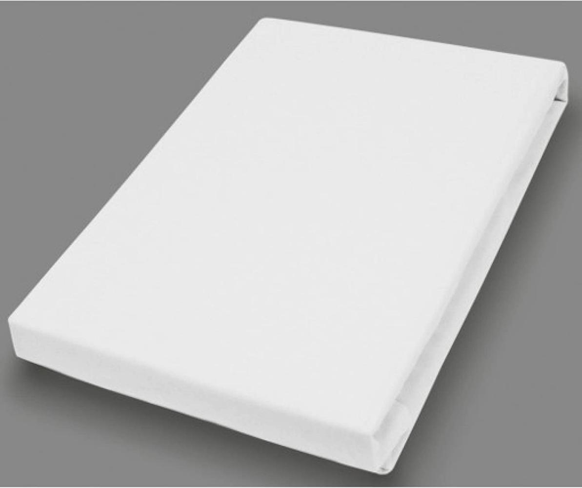 Topperlaken 150x200cm weiß (BT 150x200 cm) Bild 1