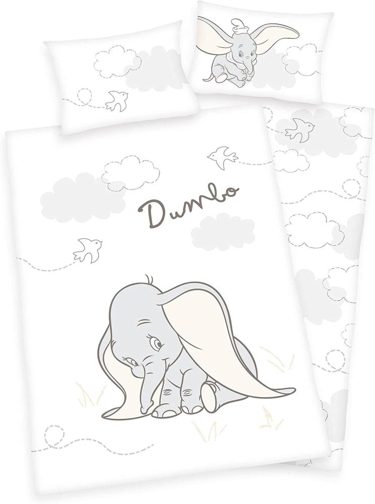 Disney Baby Bettwäsche Disney Dumbo 100 x 135 cm 100% Baumwolle Bild 1