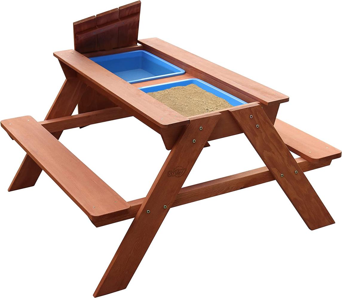 Sunny Sand- und Wasser-Picknicktisch Dave Braun Bild 1