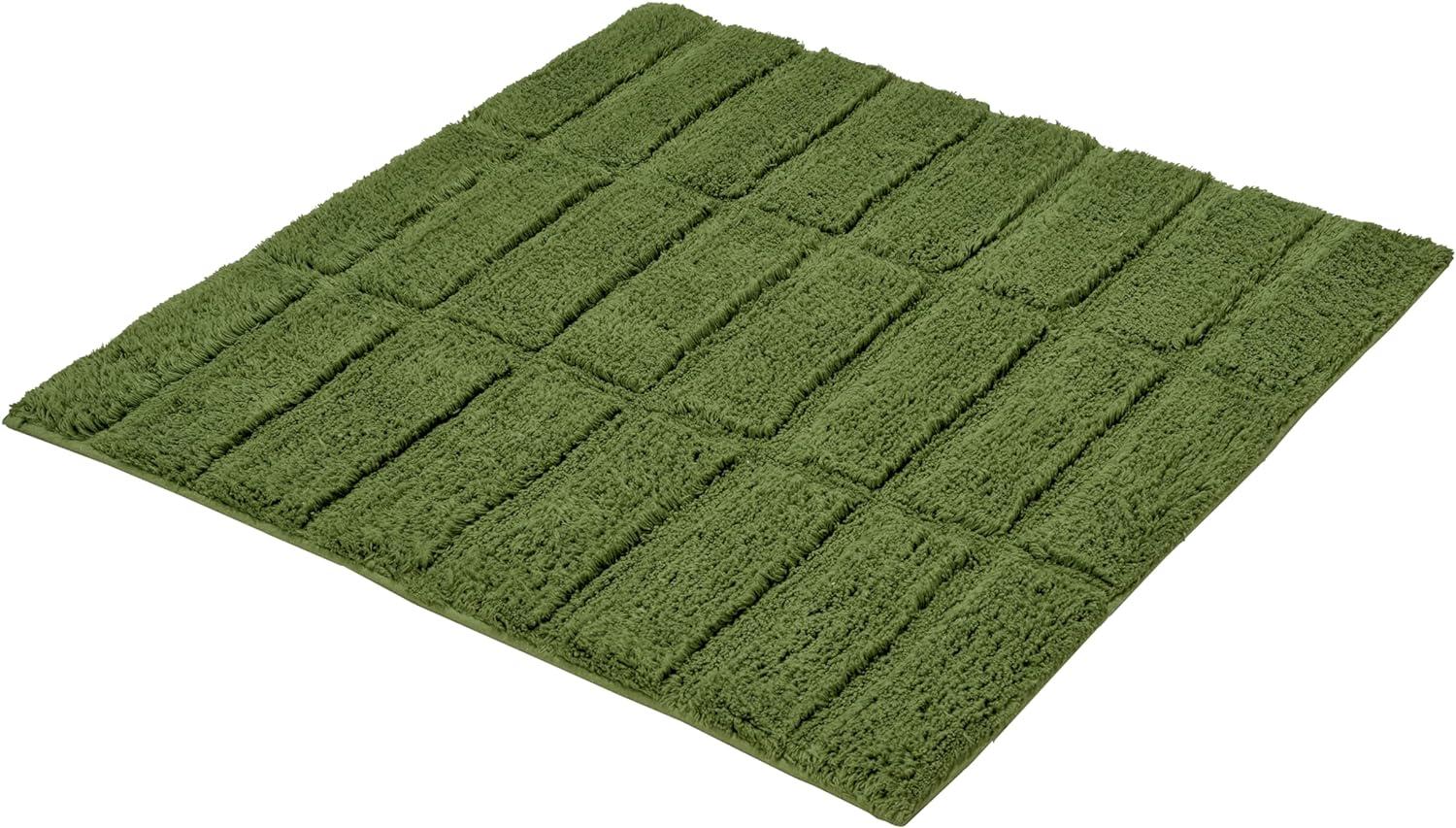 Kleine Wolke Badteppich Tiles | 60x60 cm | forest Bild 1
