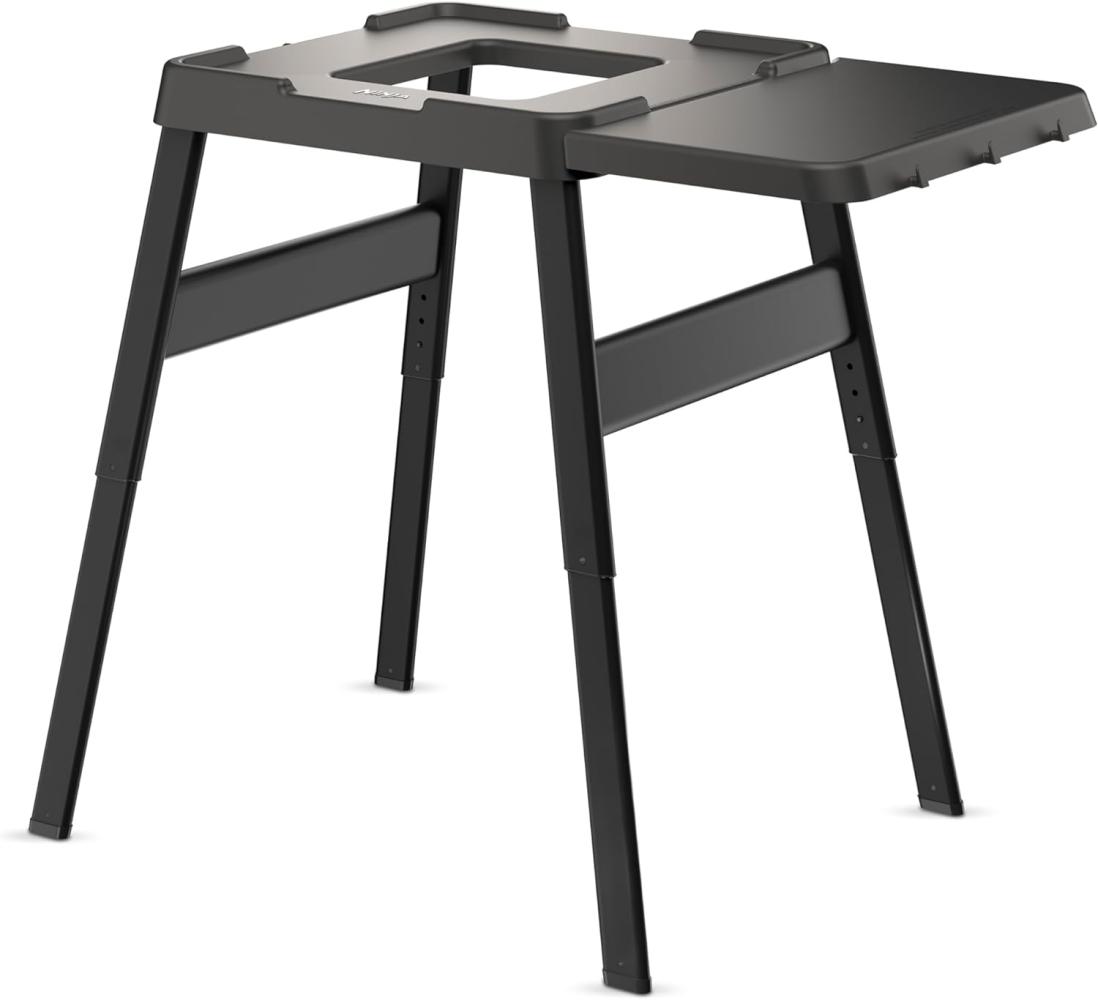 Ninja Woodfire verstellbarer Ständer und Beistelltisch, Außenofen- und Grillständer, robuster Outdoor-Kochtisch und Pizzaofenständer, Schwarz 4718J800EUUK Bild 1