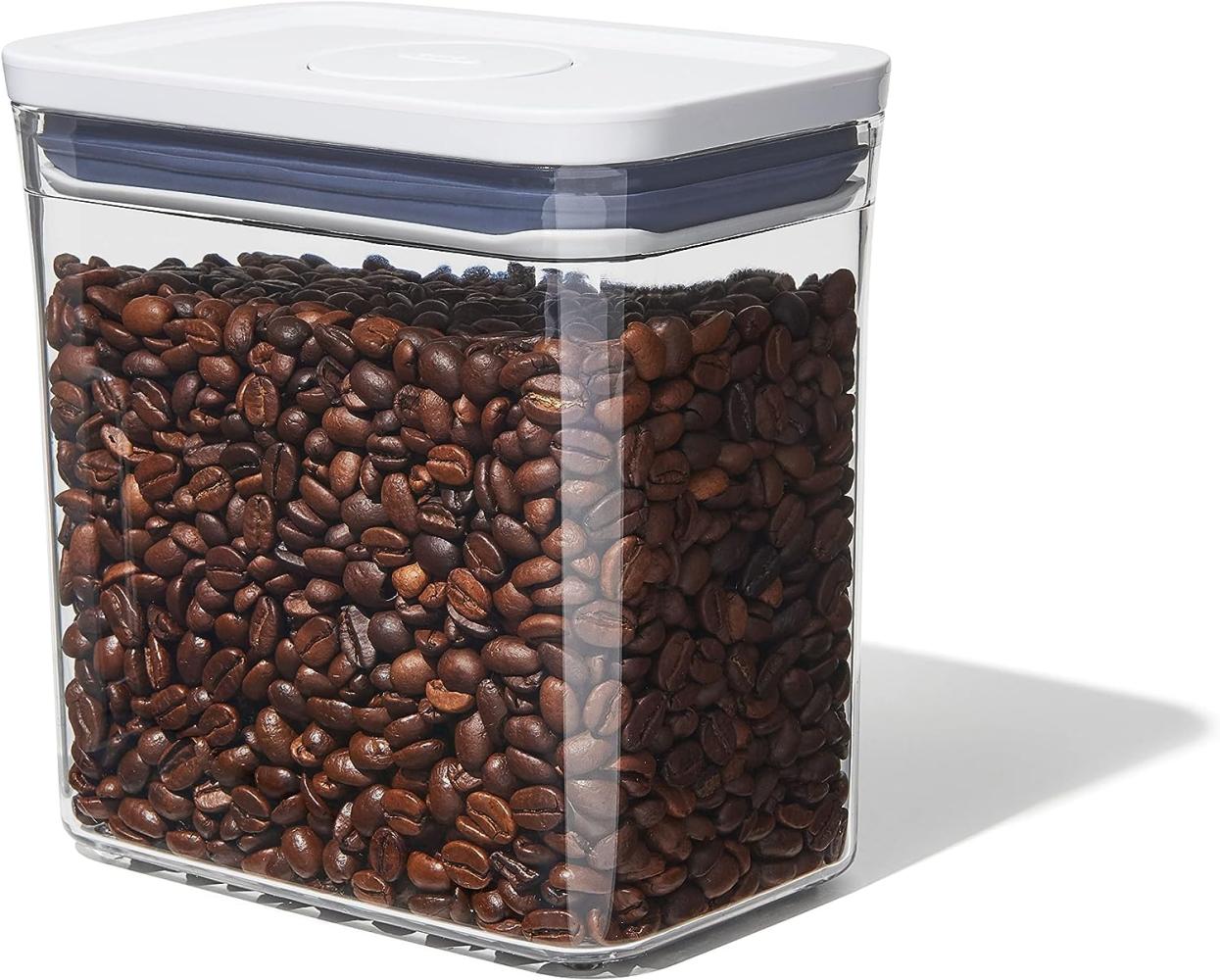 OXO Good Grips POP-Behälter – luftdichte, stapelbare Aufbewahrungsbox mit Deckel für Lebensmittel – 1,6 l für Kaffee und mehr Bild 1