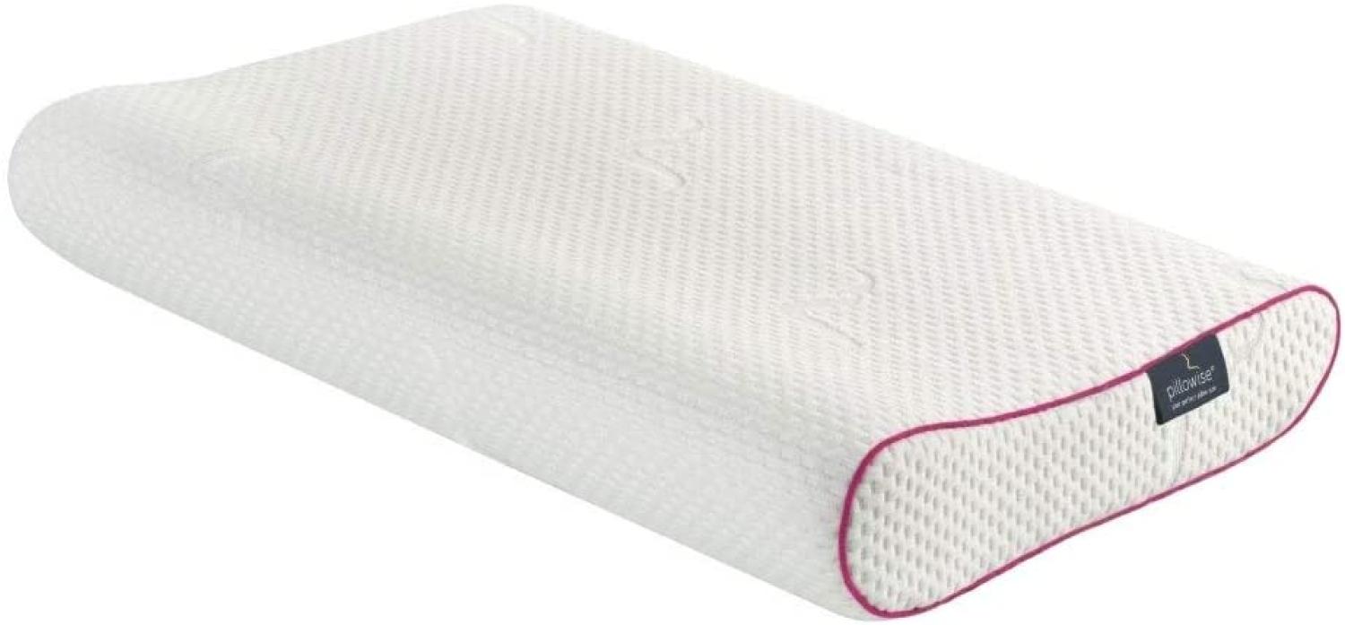 Pillowise Nackenstützkissen, Füllung mit 100% Memory Schaum, Tencel Bezug, waschbar : Pink Bild 1
