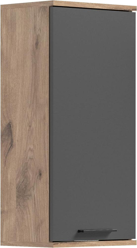 Hängeschrank Mason - Nox Oak / Basalt Grau Bild 1