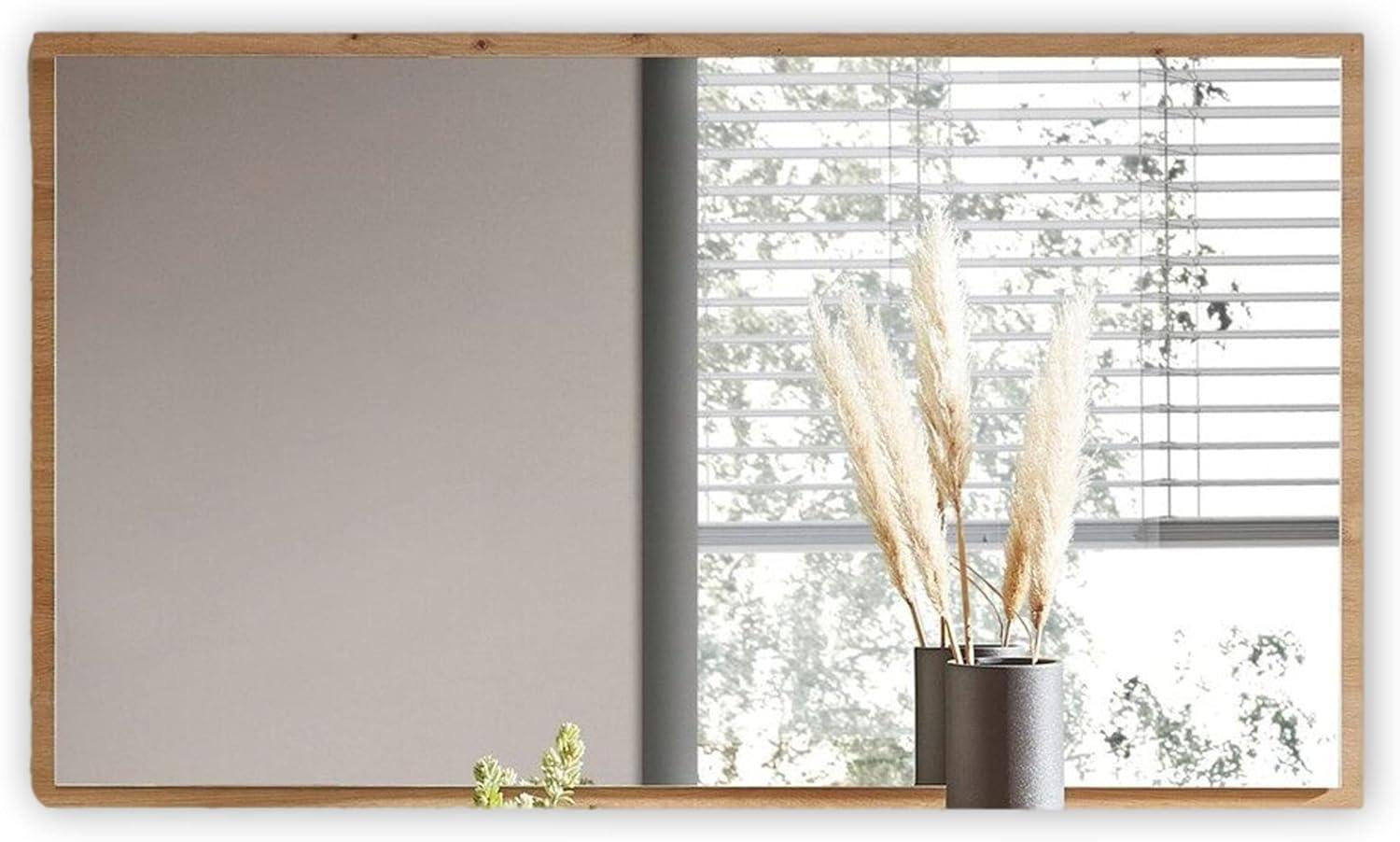 Stella Trading MEMPHIS Moderner Wandspiegel in Artisan Eiche Optik - Großflächiger Spiegel für Flur & Garderobe - 120 x 70 x 2 cm (B/H/T) Bild 1