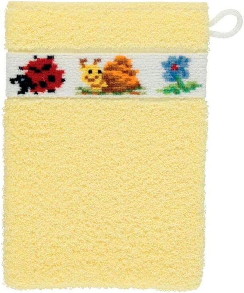 Feiler Handtücher Pauli | Waschhandschuh 15x20 cm | gelb Bild 1