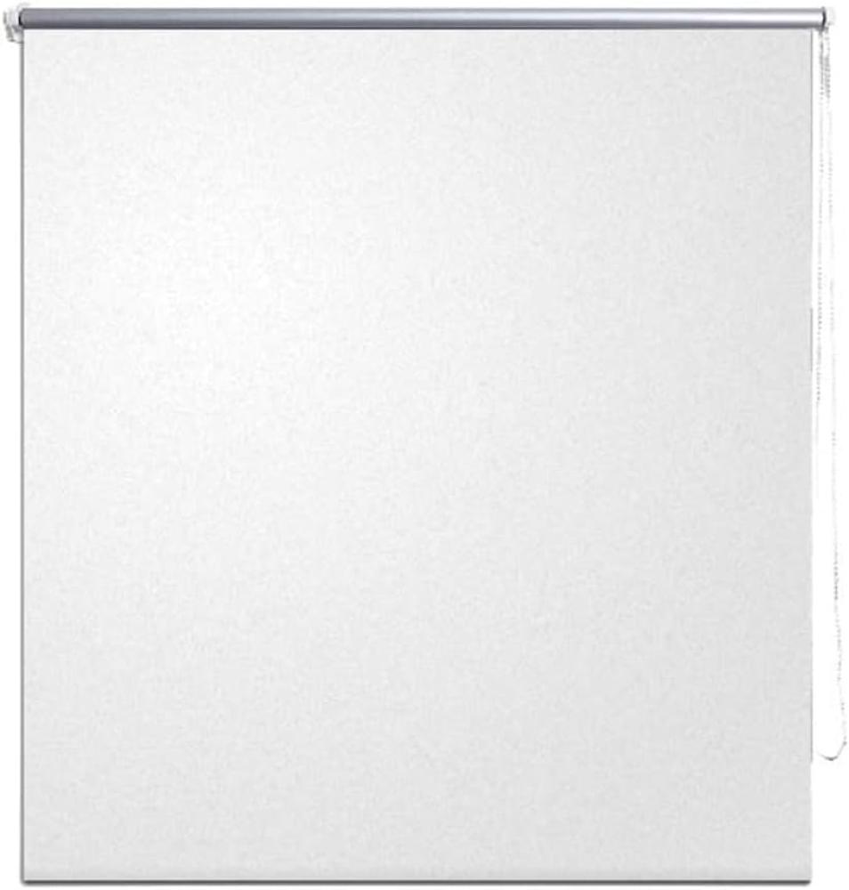 Verdunkelungsrollo Verdunklungsrollo 160 x 175 cm weiß Bild 1