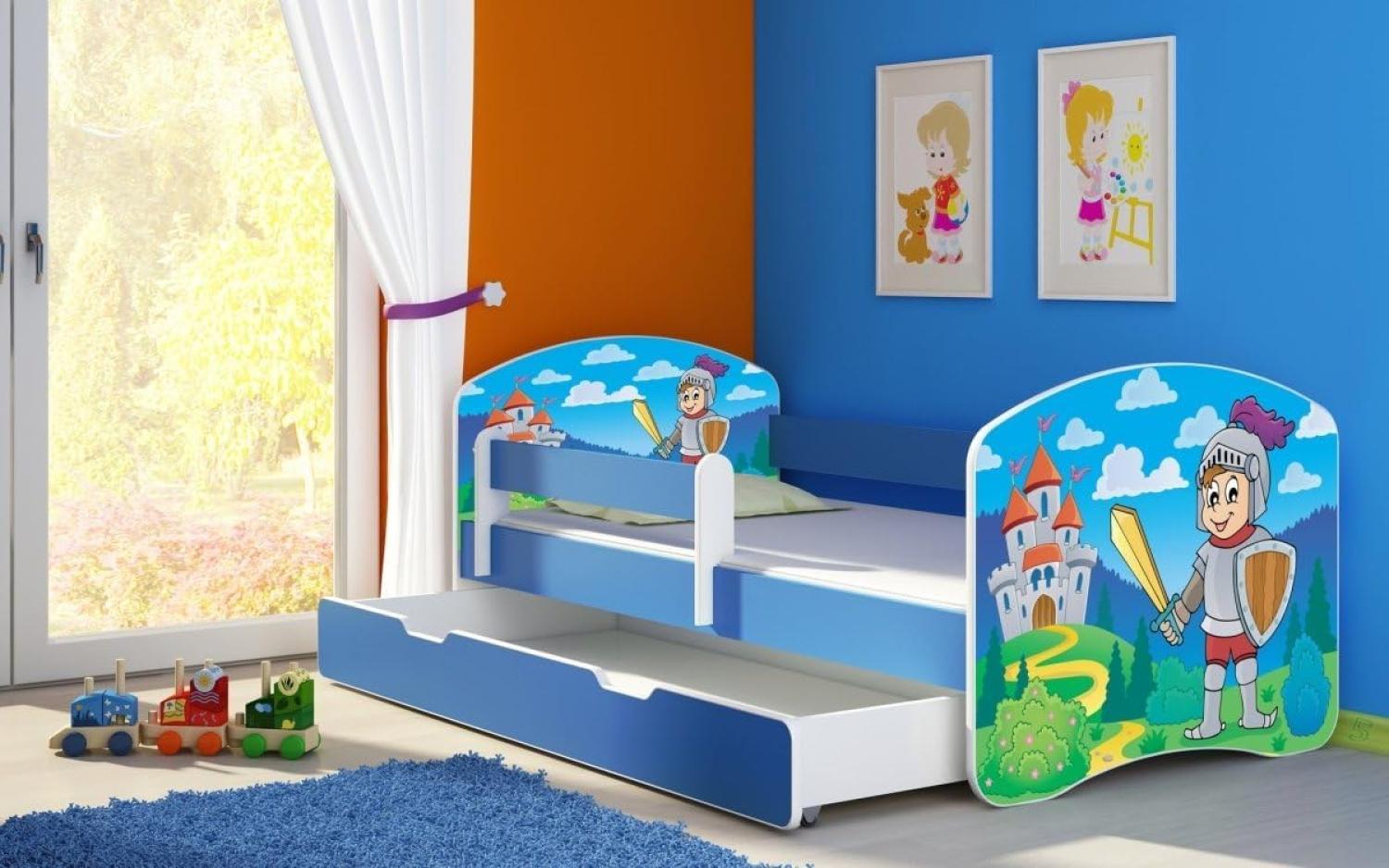 Kinderbett Dream mit verschiedenen Motiven 160x80 Knight Bild 1