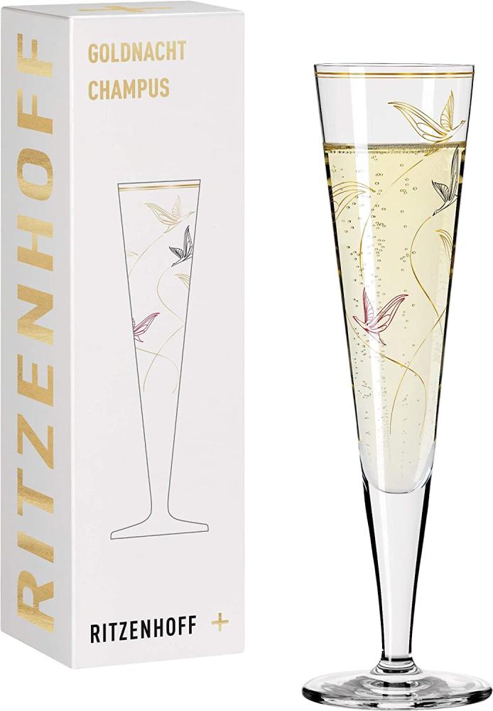Ritzenhoff 1071017 Champagnerglas #17 GOLDNACHT Concetta Lorenzo 2021 Bild 1