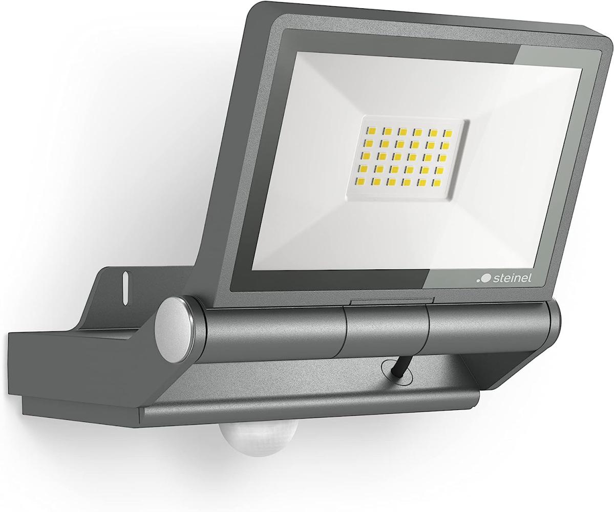 Steinel LED-Außenstrahler mit Bewegungsmelder XLED PRO ONE S anthrazit, 18,4 W, 3000 K, 240°-Sensor, Aluminiumgehäuse Bild 1