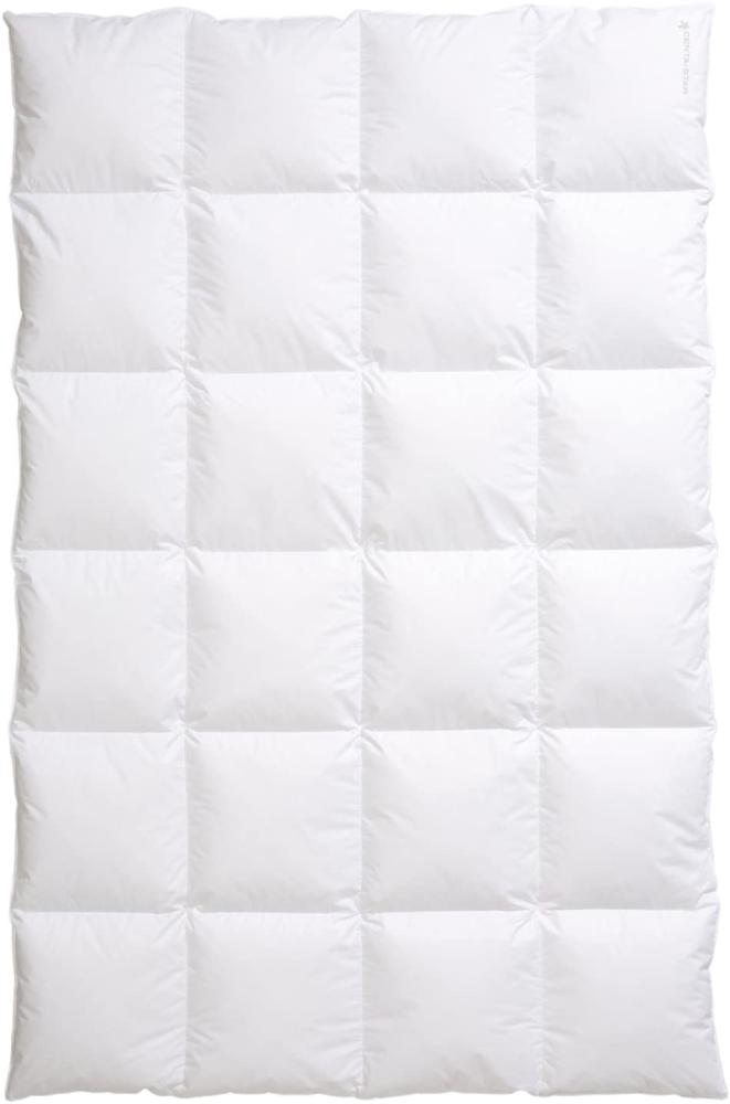Centa-Star Bettdecke, Weiß Kassettenbett 4 x 6,2 cm Innensteg, warm, 155 x 220 cm Bild 1