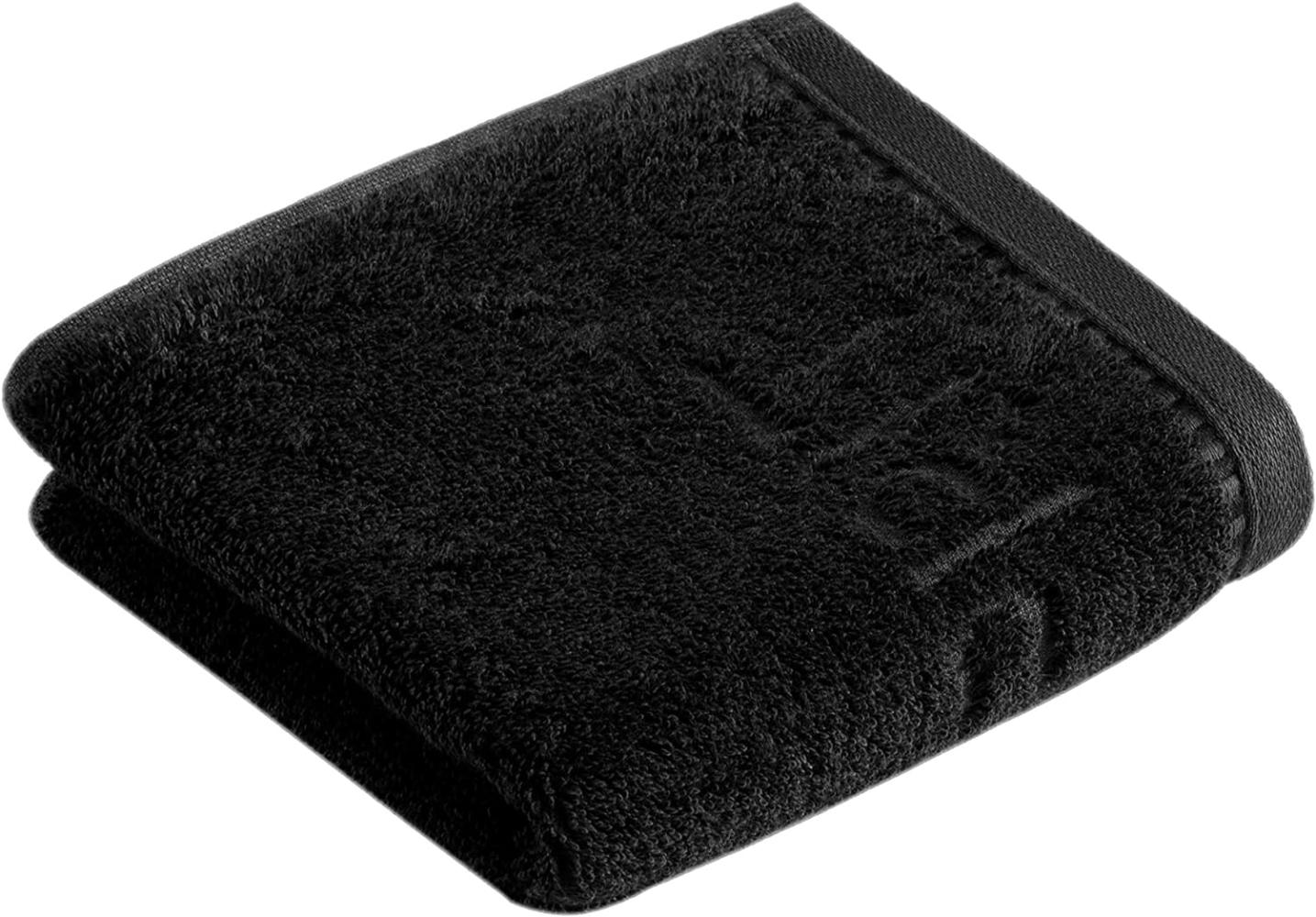 Esprit Handtücher Modern Solid | Gästetuch 30x50 cm | black Bild 1