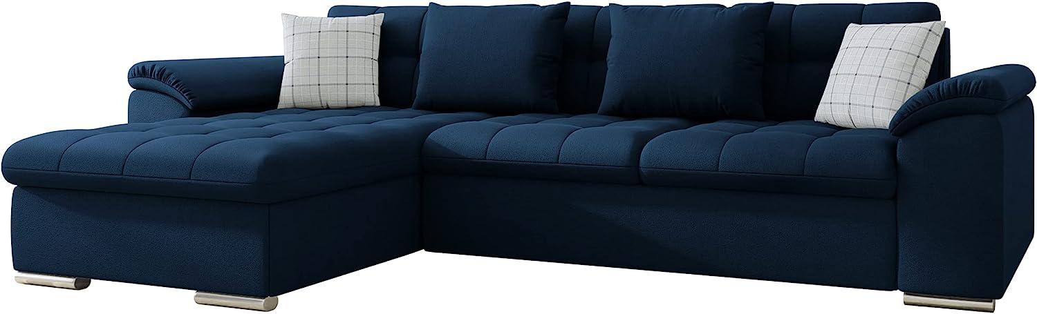 Ecksofa Diana, Seite: Links, Farbe: Kronos 09 + Kronos 09 + Senegal 818 Bild 1