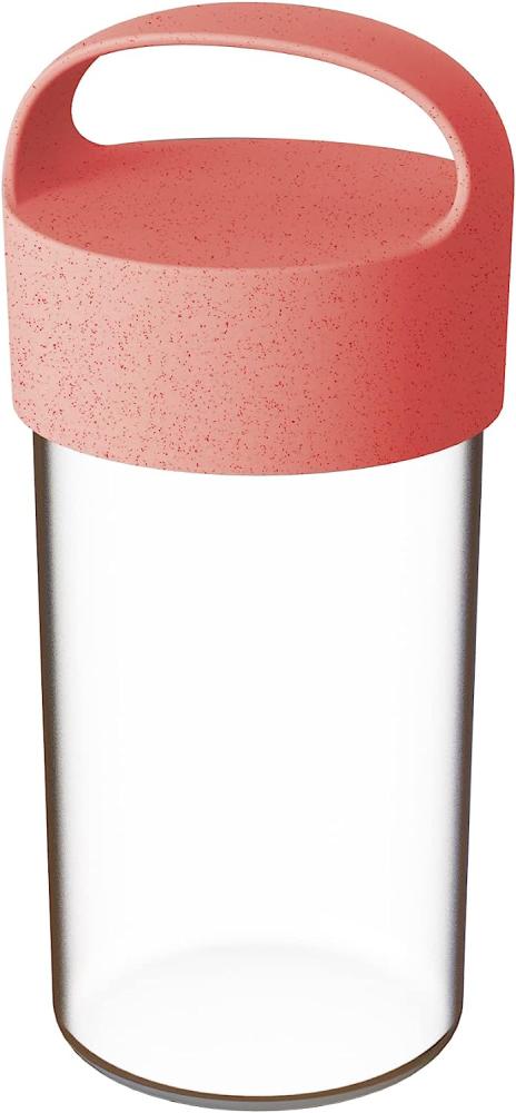 Koziol Trinkflasche Buddy Drink, Wasserflasche, Kunststoff, Nature Coral, 500 ml, 7817704 Bild 1