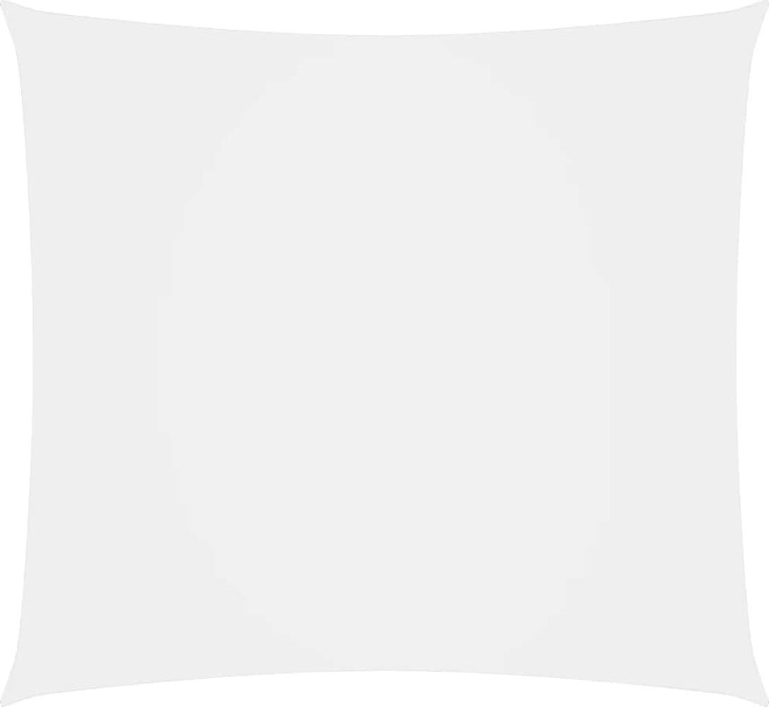 Sonnensegel Oxford-Gewebe Quadratisch 6x6 m Weiß Bild 1