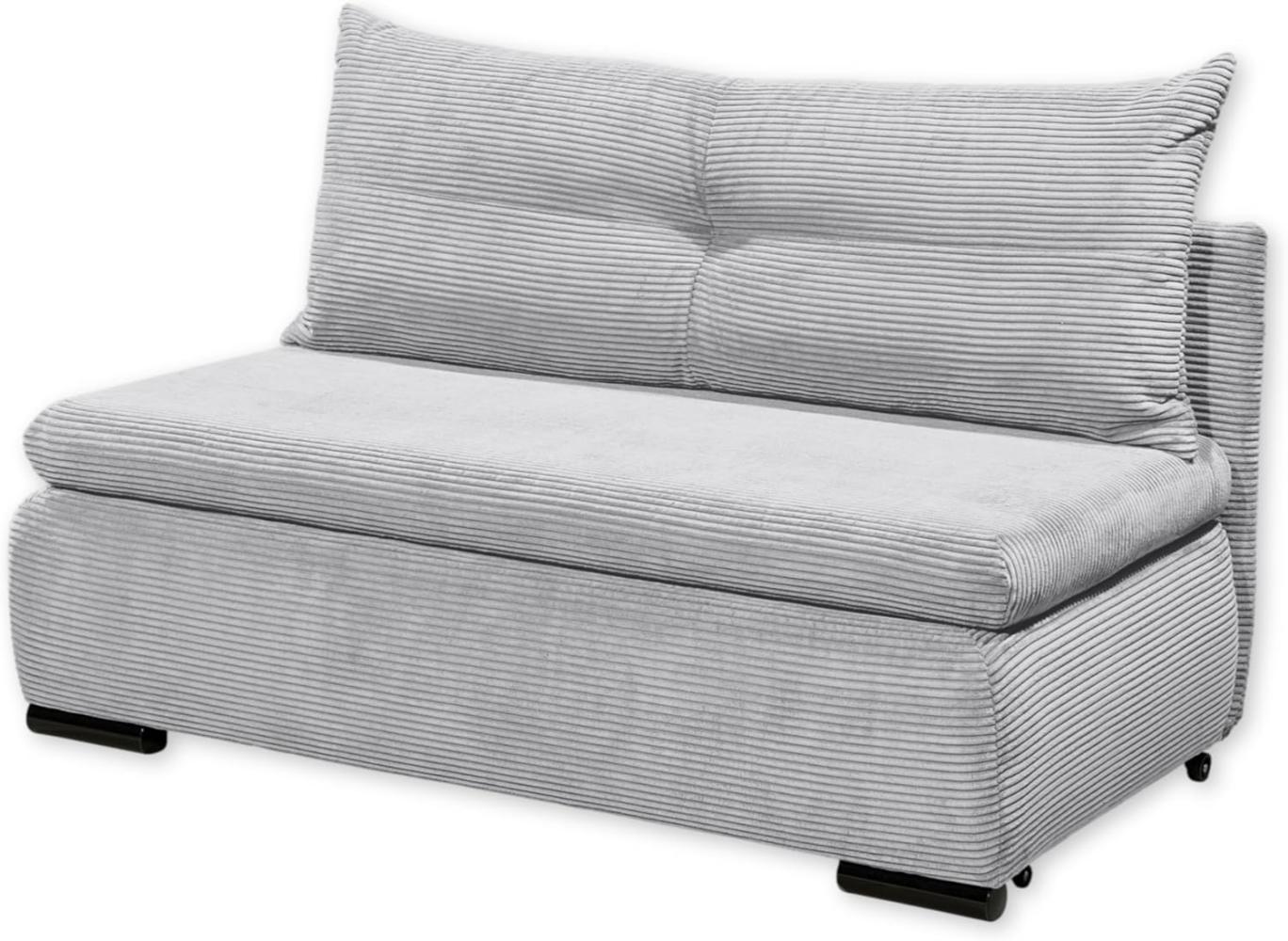 DEINE TANTE EMMA 64-348-16 Sofa Charlie Schlafsofa Frontschläfer Zoom 19 Dove grau ca. 153 x 83 cm Bild 1