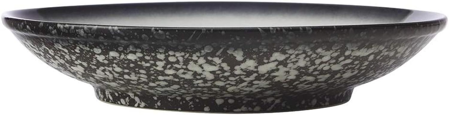 Maxwell & Williams AX0300 CAVIAR GRANITE Schale auf Fuß, 25 cm, Premium-Keramik Bild 1