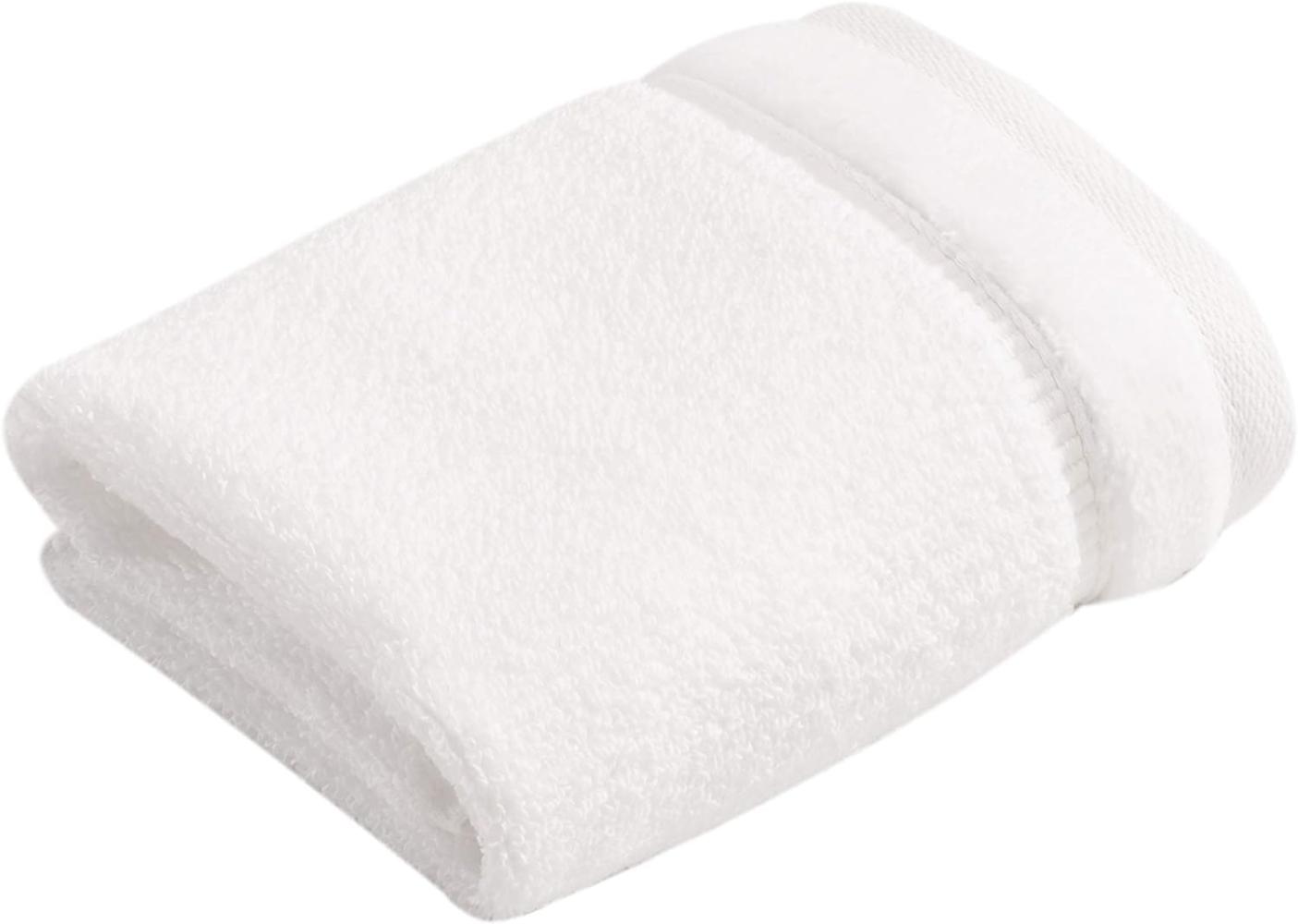 Vossen Baumwolle Handtücher Pure | Seiftuch 30x30 cm | weiss Bild 1