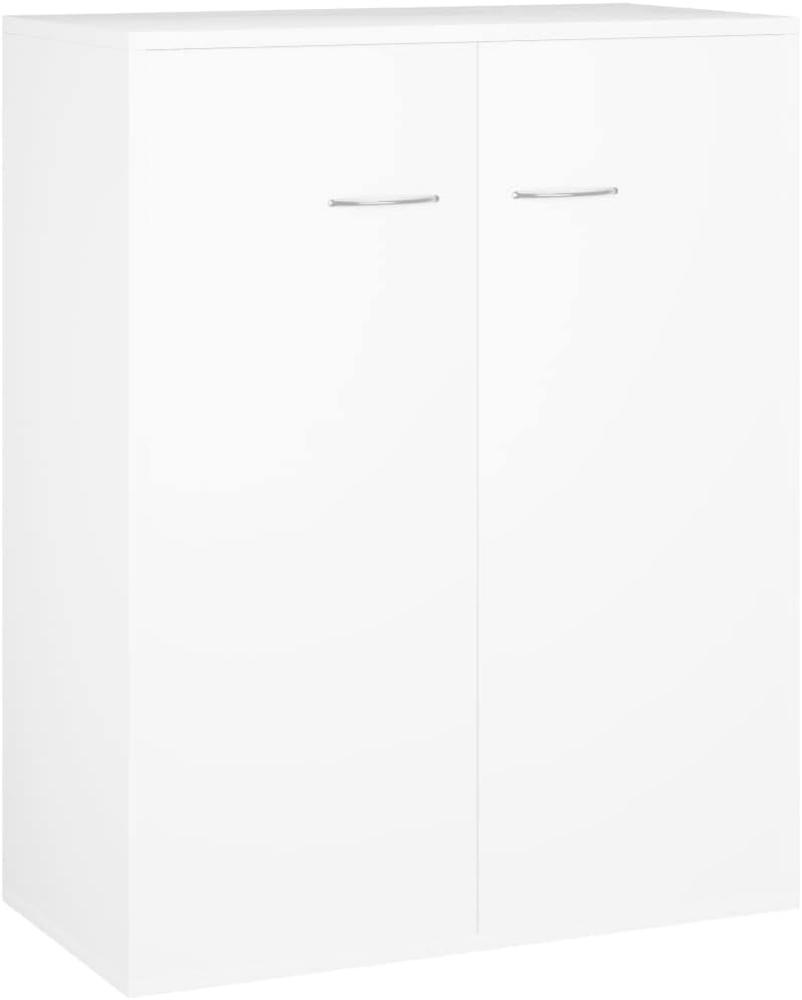 vidaXL Sideboard Weiß 60 x 30 x 75 cm Spanplatte [800729] Bild 1