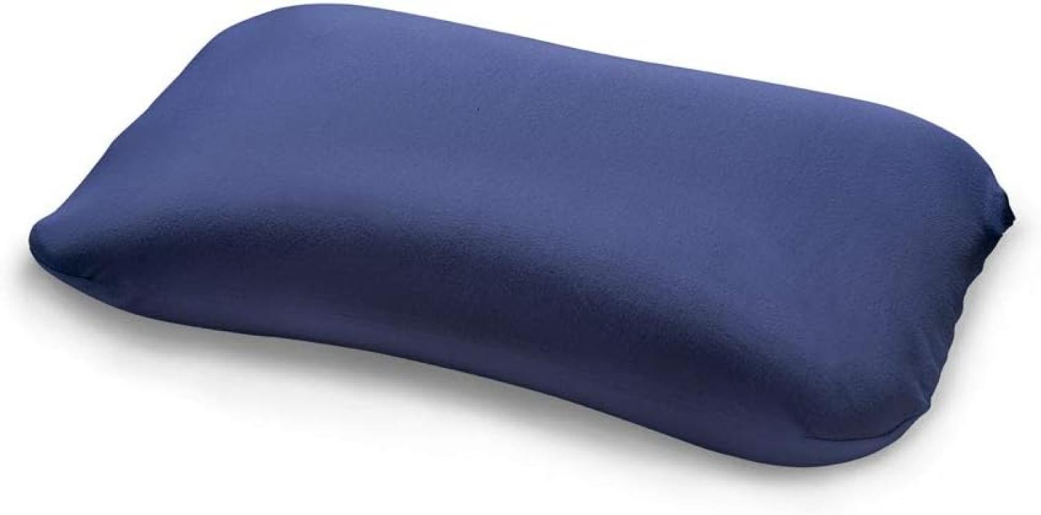 TEMPUR Jersey-Kissenbezug mit Reißverschluss für Symphony Schlafkissen, One Size (S/M/L), Blau Bild 1