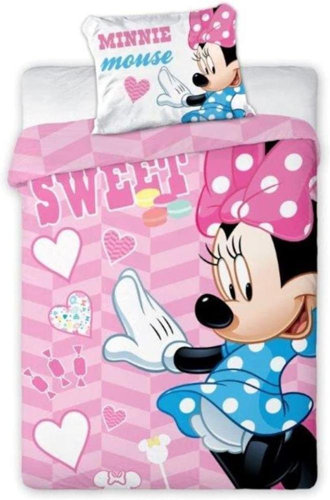 Disney 'Disney Minnie Mouse' che 100 x 135 cm pink Bild 1
