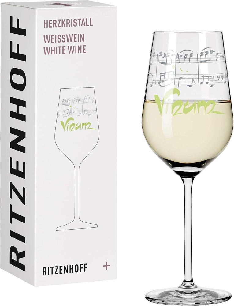 Ritzenhoff Herzkristall Weißwein 003 Wurm 2015 / Weißweinglas Bild 1