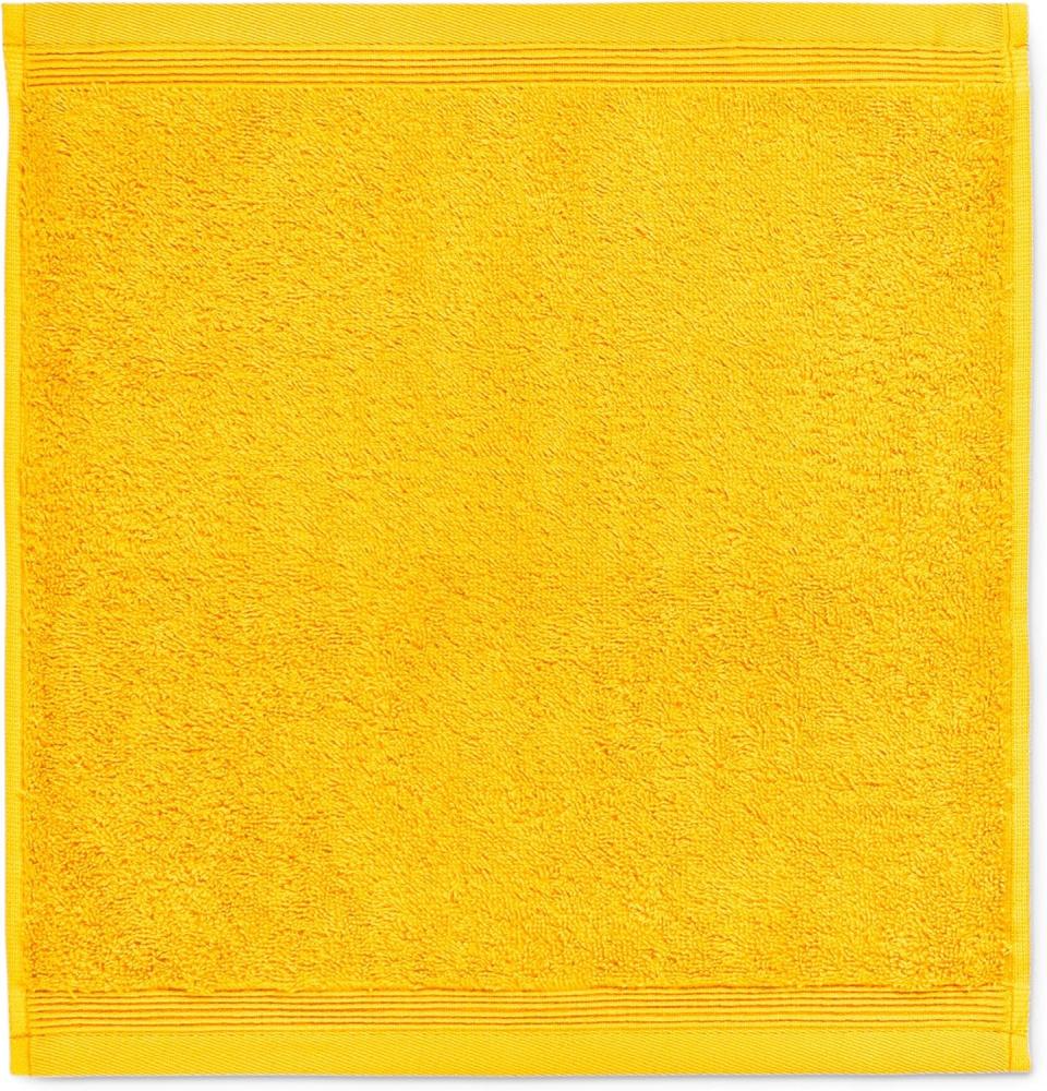 Möve Superwuschel Seiftuch aus 100% Baumwolle, gold, 30 x 30 cm Bild 1
