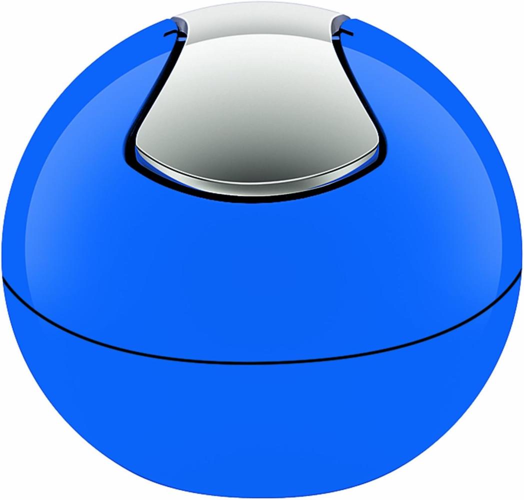 Spirella 'Bowl' Abfalleimer, blau, 1 Liter Bild 1