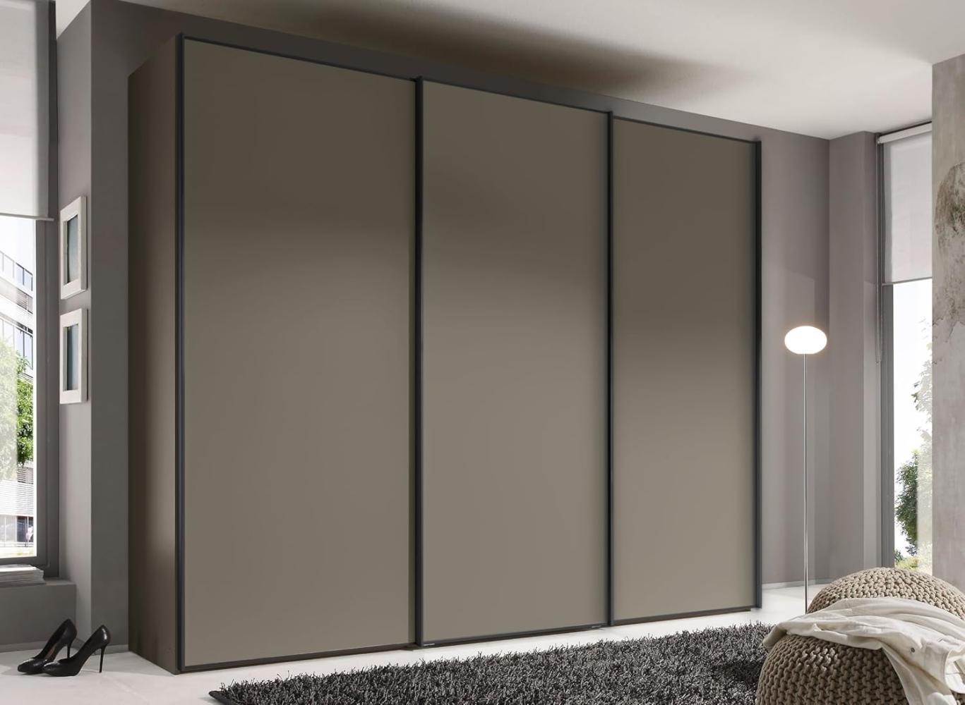 Staud Schwebetürenschrank, Holzwerkstoff, Mocca, 240cm / 298cm / 68 cm (H/B/T) Bild 1