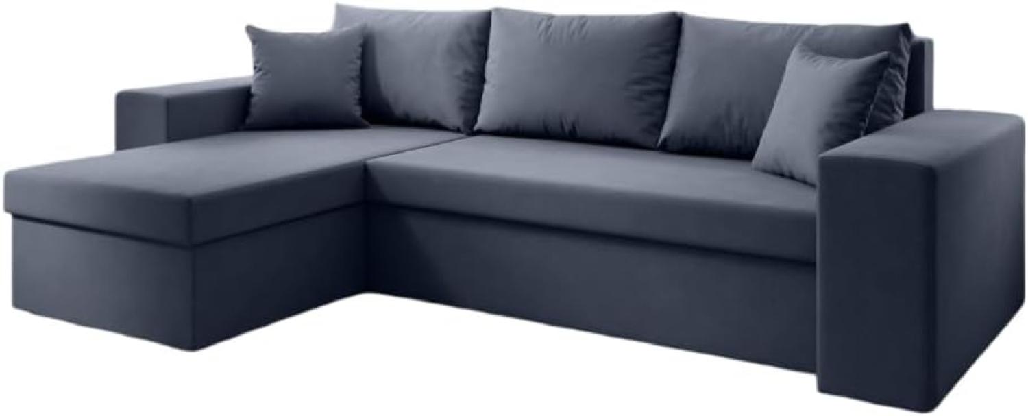 Luxusbetten24 Schlafsofa Designer Sofa Denver, mit Stauraum und Schlaffunktion Bild 1