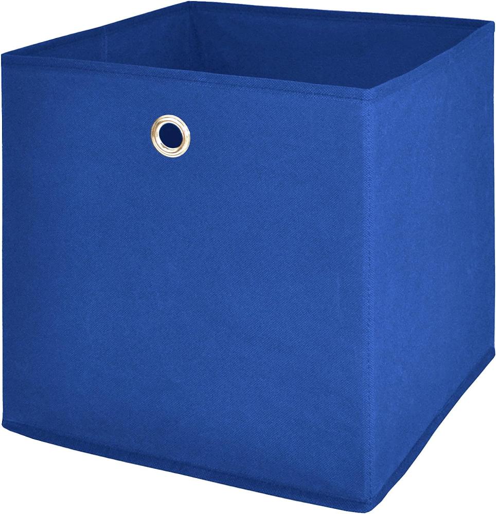 Faltbox FLORI 1 Korb Regal Aufbewahrungsbox Box in blau Bild 1