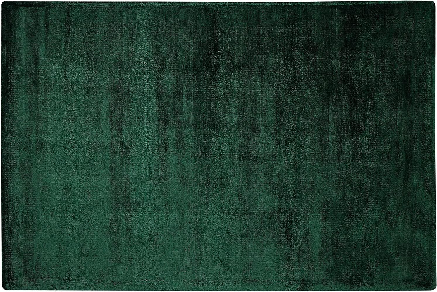 Teppich Viskose dunkelgrün 160 x 230 cm GESI II Bild 1