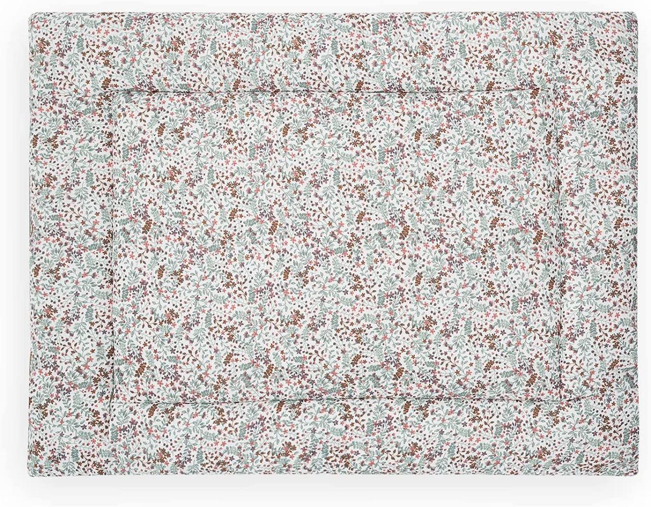 Jollein Bloom Laufstallteppich 80 x 100 cm Grün Bild 1