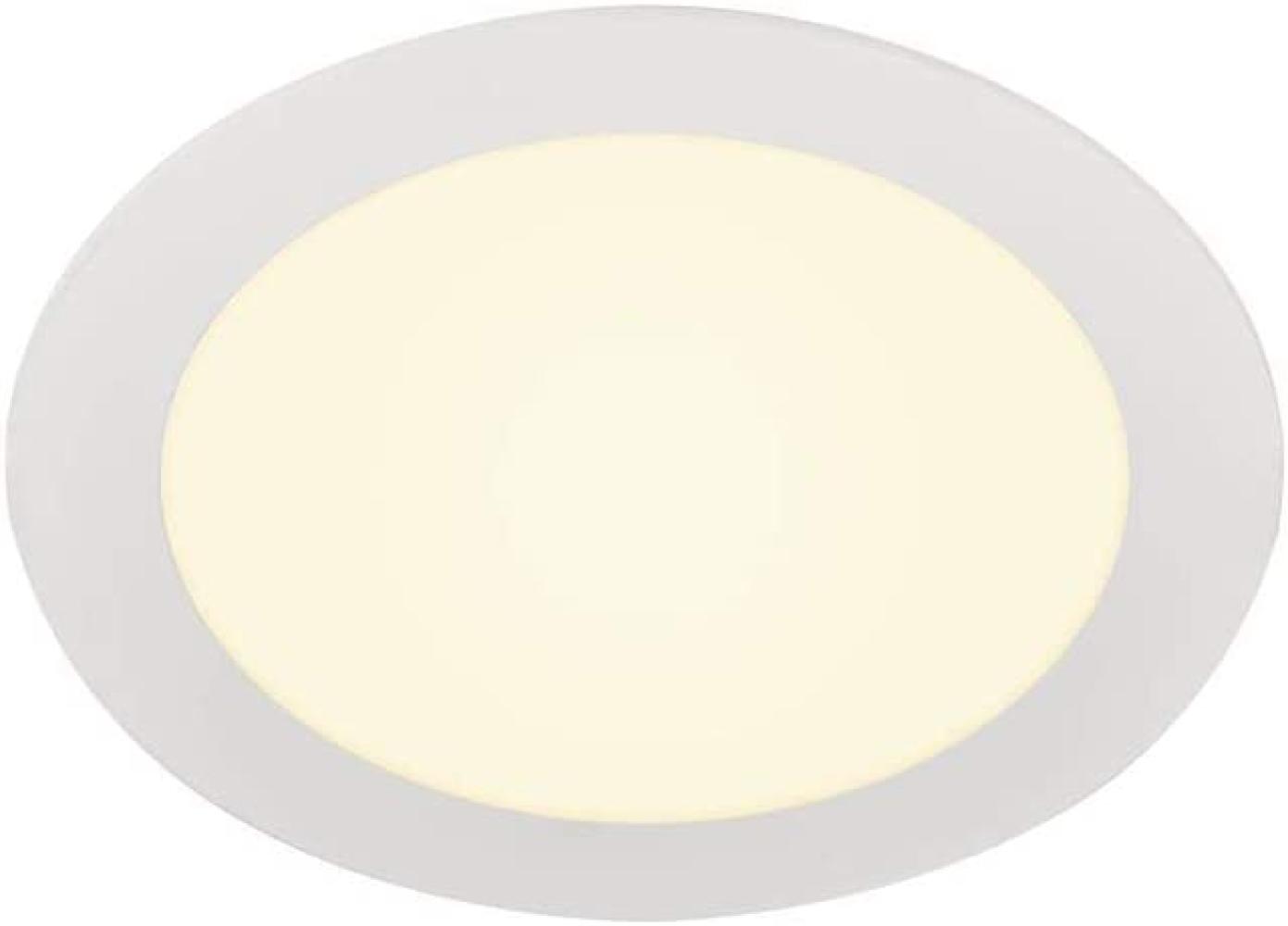 SLV Leuchte 1003009 SENSER 18 Indoor LED Deckeneinbauleuchte rund weiß Bild 1