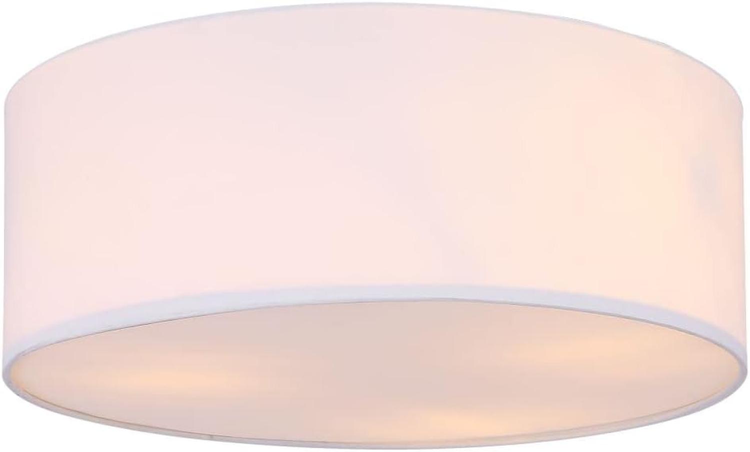 Globo Simone Deckenleuchte weiß, opal 3x E27 dimmbar 40x16,5cm Bild 1
