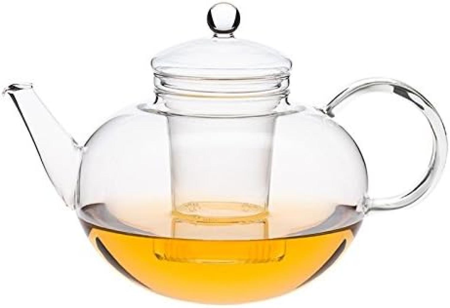 Jenaer Glas Teekanne MIKO – der Klassiker unter den Teekannen Teekanne Miko aus Glas, 2 l Bild 1