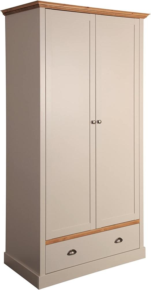 Kleiderschrank SANDRINGHAM 104, Anzahl Türen: 2, Grau Bild 1